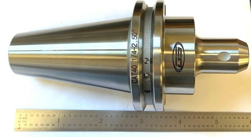 1/4" CAT40 PREMIUM END MILL HOLDER 2.5" PROJECTION SOWA GS TOOLING  #531002 - Afbeelding 3 van 11