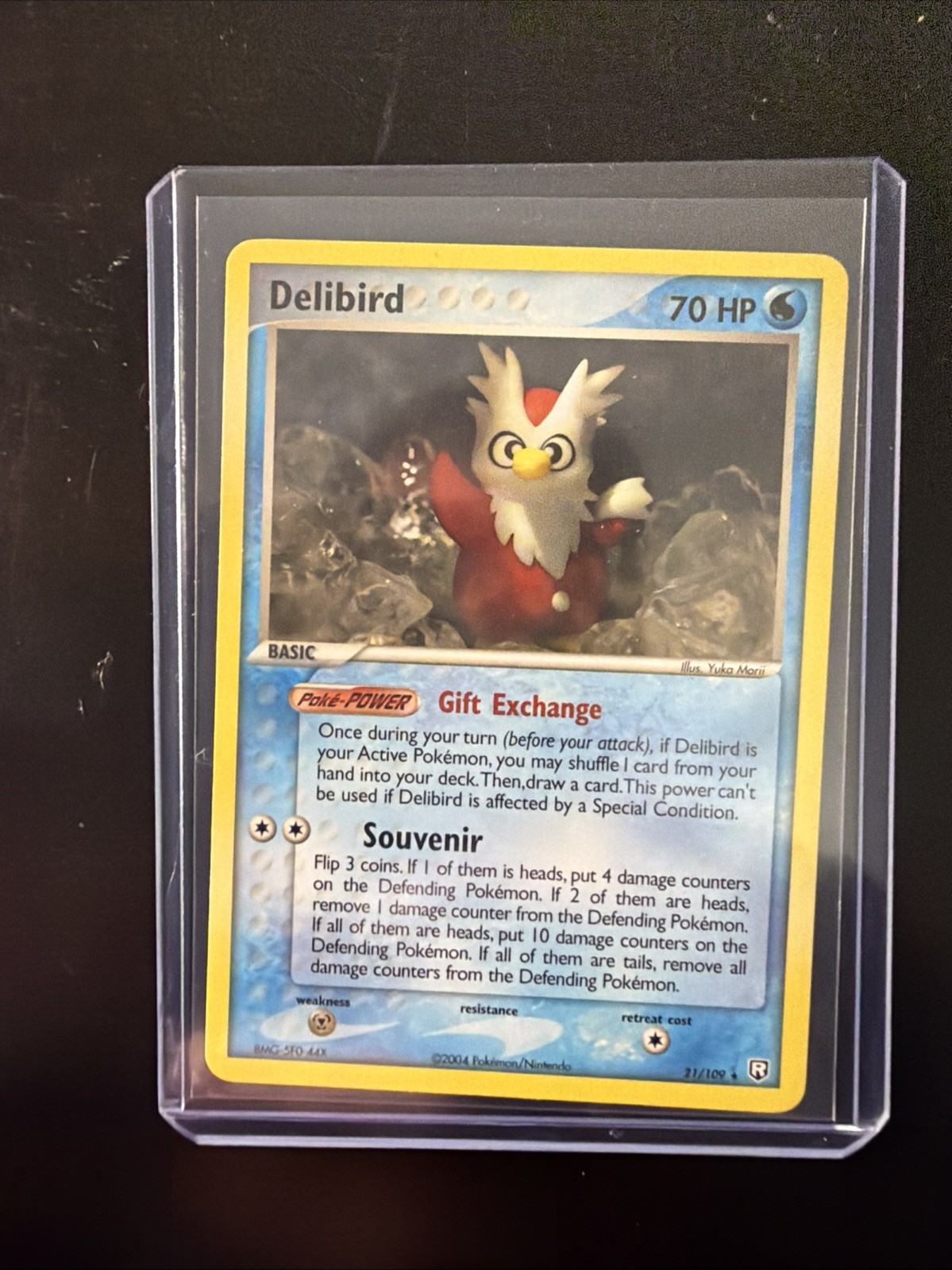 Delibird Team Rocket Returns 21/109 Near Mint Vintage Pokémon Card 2004