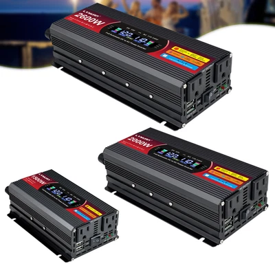 LVYUAN 750W 1000W 1300W Car Power Inverter DC 12v to AC 110v /120V Power Converter