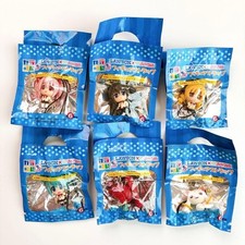 Puella Magi Madoka Magica figure strap key chain set 6 lot Homura Japan anime z