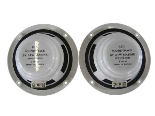 ATW R520 5'' Full Range (White) Waterproof Marine Speakers New-Old-Stock 90-Day - Picture 4 of 6