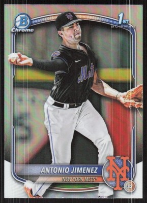 2025 Bowman Draft #BDC-56 Antonio Jimenez Chrome Refractor