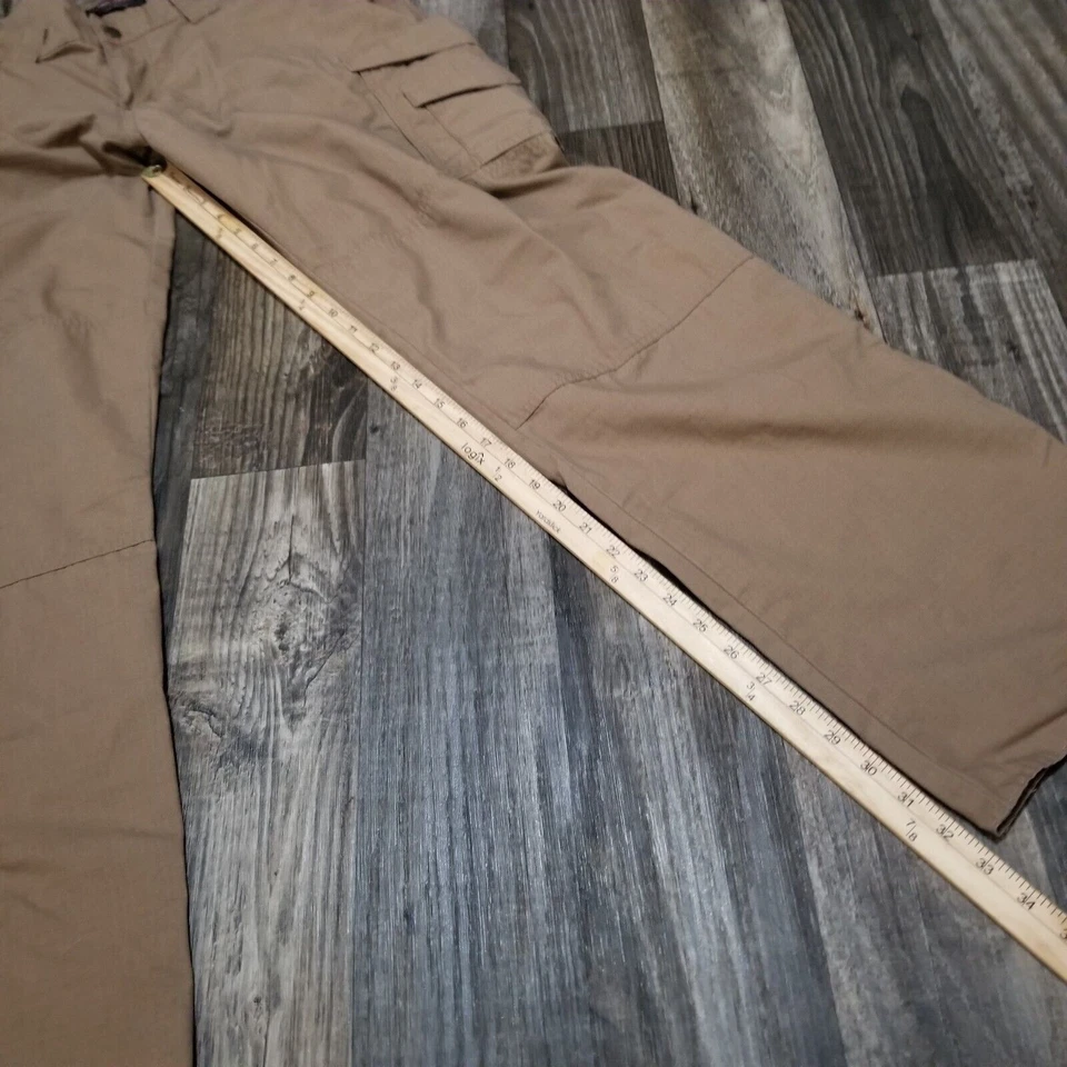 Pantalones cargo Tru-Spec para mujer 16 - rectos-marrones-tácticos-exterior-uniformes-funciona Foto 3 de 4