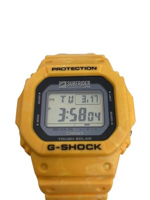 CASIO Solar Watch G SHOCK Digital Black Orange G 5600SFJ 9JR .