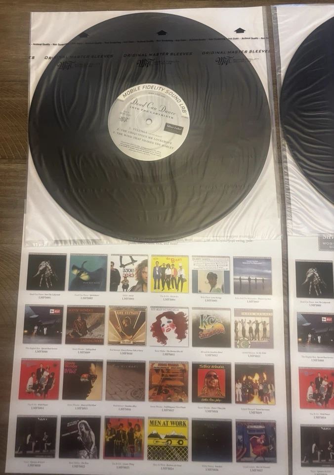 Dead Can Dance Into The Labyrinth MFSL 2LP Vinyl 2010 Limited Edition (4636) - Image 2 of 4