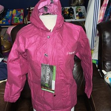 NWT Frogg Toggs Youth All Purpose Rain Jacket Cherry Size Large NEW SHIPS FAST