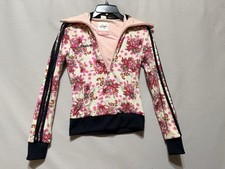 Adidas AdiColor x FAFI Reversible Hoodie Women XS Pink Graffiti Limited Edition