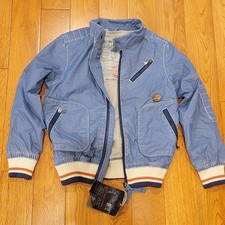 NWT NAPAPIJRI EXPEDITION Vintage Look Boys Girls Jacket Coat Winbreaker sz 6