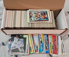 HUGE Over 500 card Lot of CHICAGO CUBS from the past 40 years