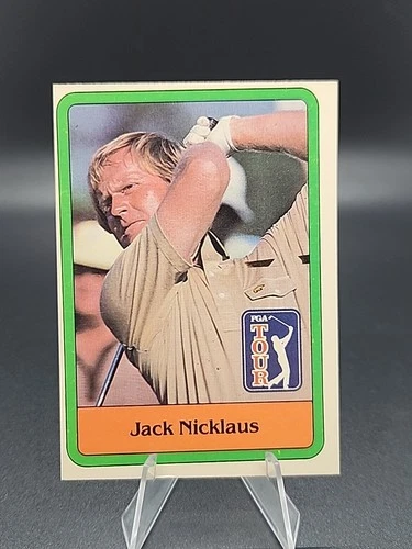 JACK NICKLAUS 1981 DONRUSS GOLF ROOKIE CARD # 13