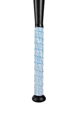 Baby Blue, Grey and White Swirl Bat Grip Softball/Baseball Bat Grip Tape 1.1mm