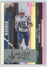 2006 Leaf Rookies & Stars Longevity Signatures 13/40 Garrett Mills #219 Auto 0o9