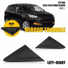 Front Left Right Mirror Corner Triangle Fender Cover For Ford Escape 2013-2019 Front Left Right Mirror Corner Triangle Fender Cover For Ford Escape 2013-2019