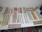 US Stamp Sheets  MNH Unused Collection Christmas History 6-15 cent face $25.8