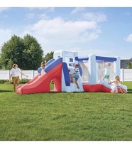 Member s Mark Climb 'n Bounce Kids Inflatable Mega Bounce House Red/Blue
