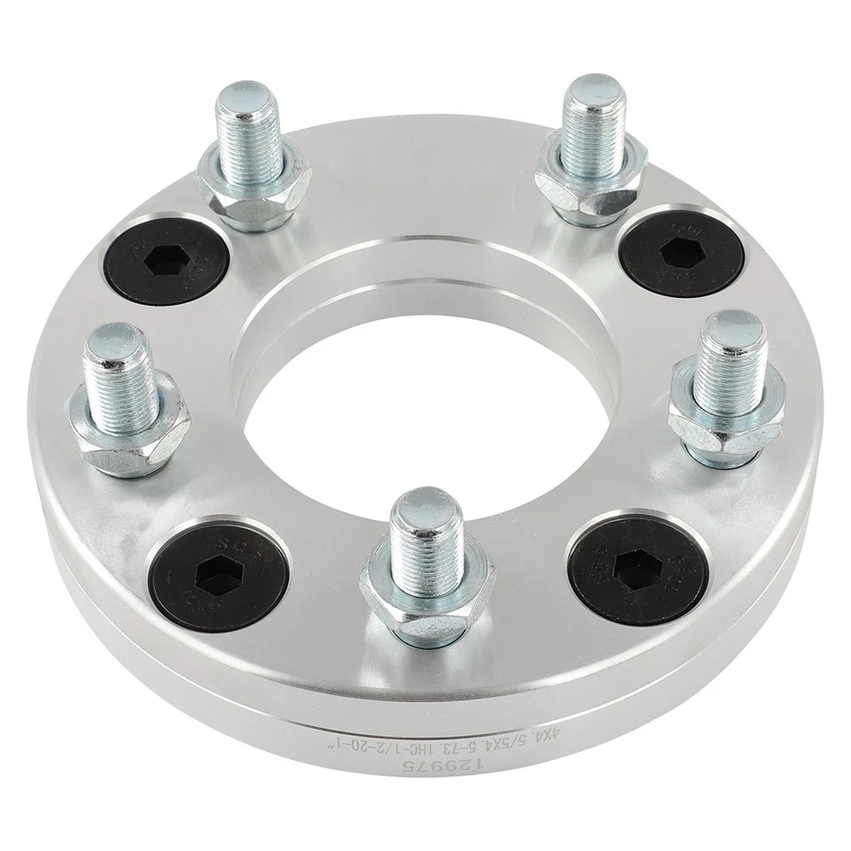 4x 4x114.3 1" Conversion Wheel Adapters to 5x114.3 For Kia Optima 01-13 1/2"x20 - Image 3 of 4