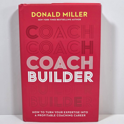 Signed Coach Builder Expertise into Profitable Coaching Career Miller 2024 HCDJ