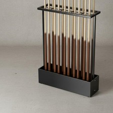 Rastrelliera per Stecche da Biliardo Salvaspazio Supporto da Terra per Stecche