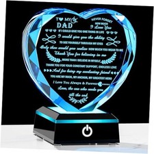 Gifts for Dad from Daughter Son with Colorful LED Base Dad Gifts Light Base
