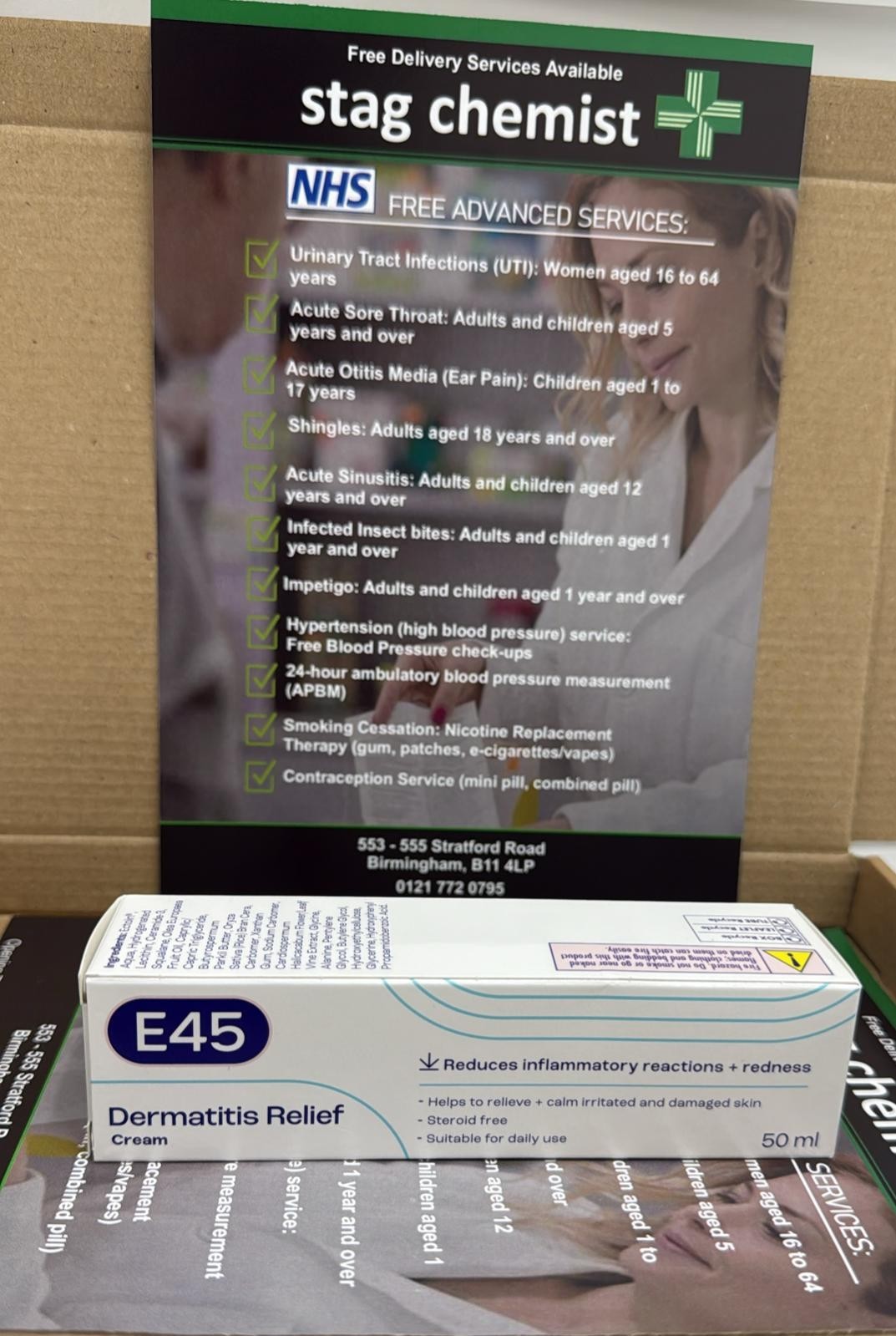 E45 Dermatitis Cream - 50g