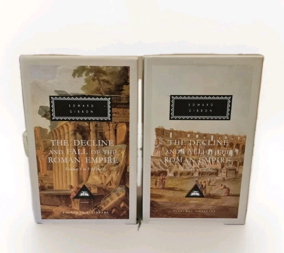 The Decline and Fall of the Roman Empire Vol 1-6 Edward Gibbon Everymans Library - Image 2 of 4
