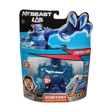 MrBeast Lab Stretchy Hero Toy Figure – Iconic Panther (Blue) / Goo Jit Zu Collab