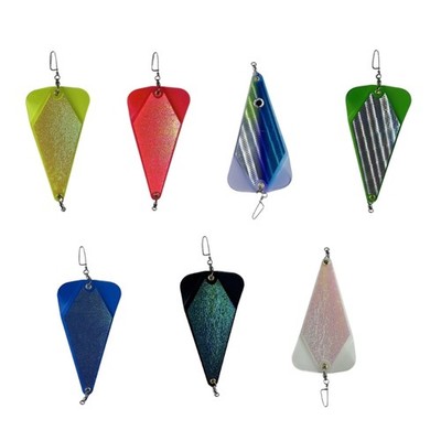Trolling Board Reflective High VisibilitiesFlashing Diving Plate For Fishing