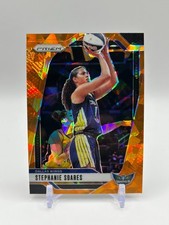 2024 Panini Prizm WNBA Stephanie Soares Orange Ice Prizm #47 Wings