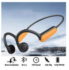 2025 Bone Conduction Bluetooth 5.3 Sports Wireless Earphones Waterproof  