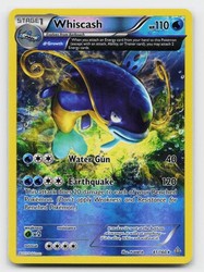 Whiscash 41/160 XY Primal Clash Reverse Holo Rare