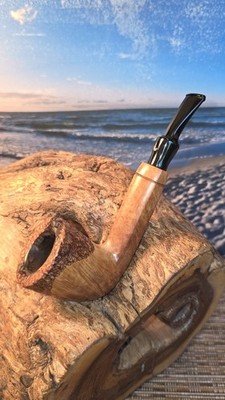 Pipe-Pipe-L'Anatra-dalle-uova-d'oro-Italy-Two-Eggs-Handmade-Smoked