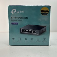 TP-Link TL-SG105E 5-Port Gigabit Easy Smart Switch - NEW