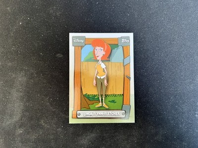 2026 Topps Disney Neon Phineas And Ferb Insert Set P&F-7 Linda Flynn-Fletcher