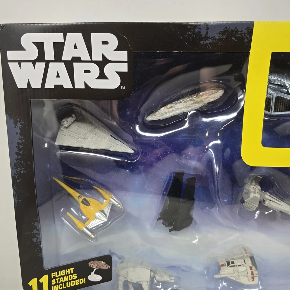 Star Wars Hero & Villain Starships 11 Pack Disney Mattel Hot Wheels Nuevo Foto 2 de 4