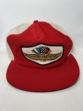 Vintage Indianapolis Motor Speedway Trucker Hat Cap Signed - See Description