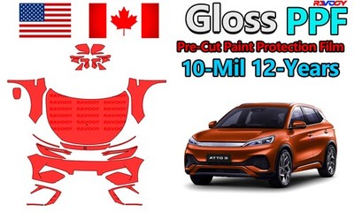 PreCut PPF Paint Protection Film For BYD Atto 3 EV 2025