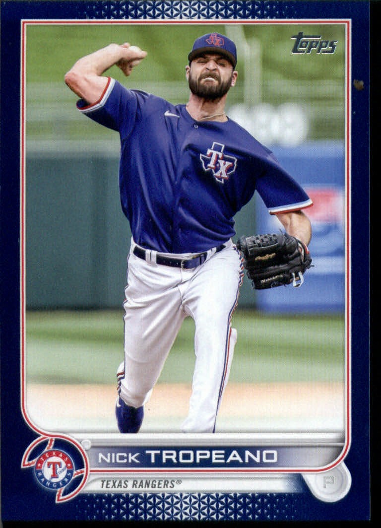 2022 Topps Update #US285 Nick Tropeano Royal Blue