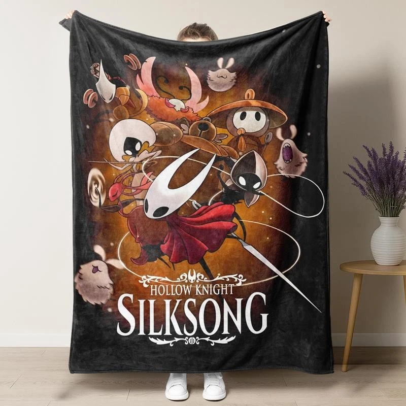 Hollow Knight Silksong Flannel Fleece Blanket
