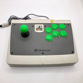 Sega Dreamcast Arcade Stick HKT-7300 Controller Box Japan Official DC Tested