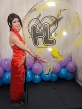 1 x Cattex 35" Balloon MARBLE x HERLOONS * LOONER *