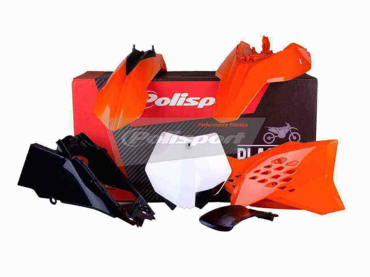 Kit plastiques Polisport 90563 moto cross KTM SX 65 ans 2012 à 2015