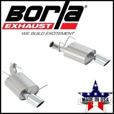 Borla 11837 S-type Axle-back Exhaust System Fits 2013-14 Ford Mustang Gt 5.0l V8
