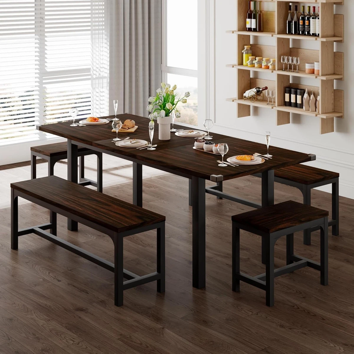 Las mejores ofertas en Walnut Contemporary/Juegos de Muebles de