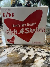 Avon Kids Here's My Heart Etch A Sketch Toy Ages 3+. New In Box.
