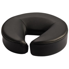 Master Massage Universal Headrest Face Cushion/Face Pillow for Massage Table-Bla