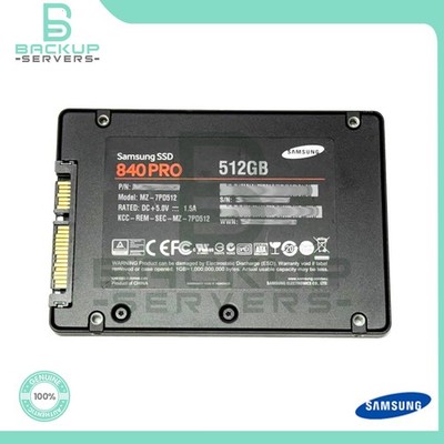 Samsung 840 Pro Series 512GB MZ-7PD512 SATA III 6Gb/s 2.5'' SSD Internal Drive