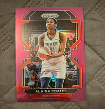 Panini Prizm WNBA 2022 Alaina Coates Indiana Fever #9 Purple Prizm /99