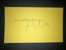 2015 BREWERS: Tyler Wagner, SIGNED 3x5 Card