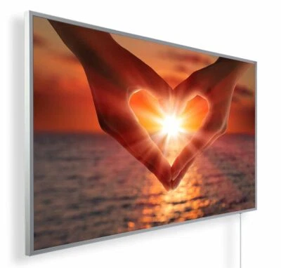 KÖNIGHAUS Infrarot Bildheizung 300-1200 Watt TÜV & GS Infrarotheizung mit Thermostat-47