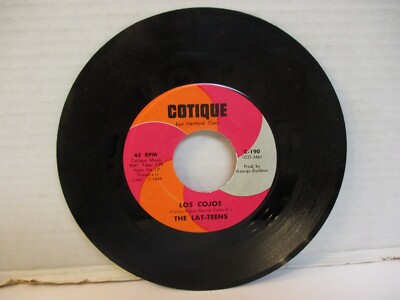 B592: The Lat-Teens ''Los Cojos'' Cotique C-190 Latin VG++